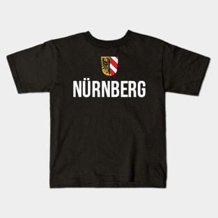 Nurnberg Germany German Flag Kids T-Shirt